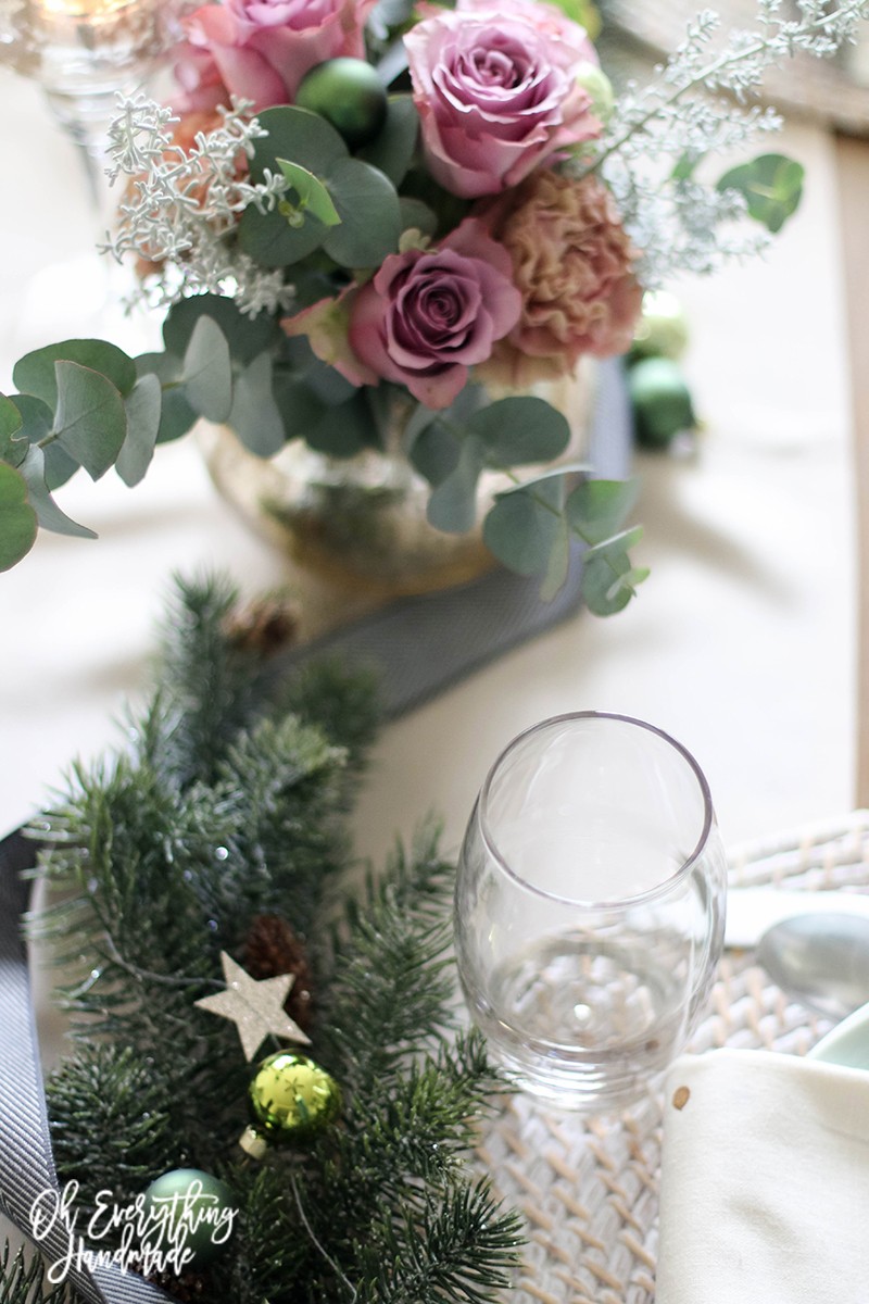 Christmas Table Blog Hop 2015 - oheverythinghandmade - Table top1