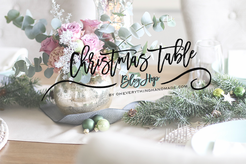 Christmas Table Setting Blog Hop 2015 - oheverythinghandmade