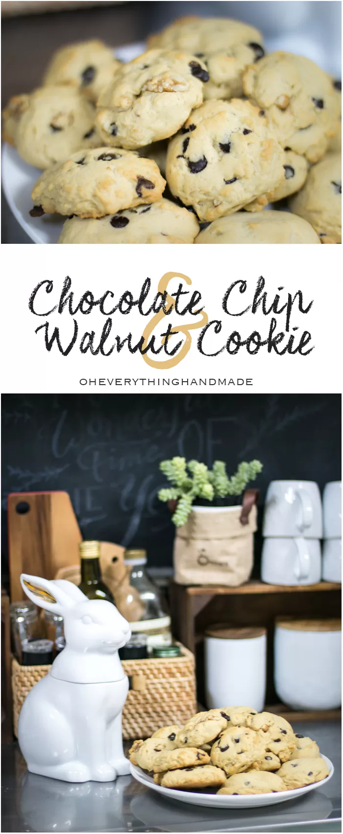 Chocolate Chip & Walnut Cookie - Pinterest