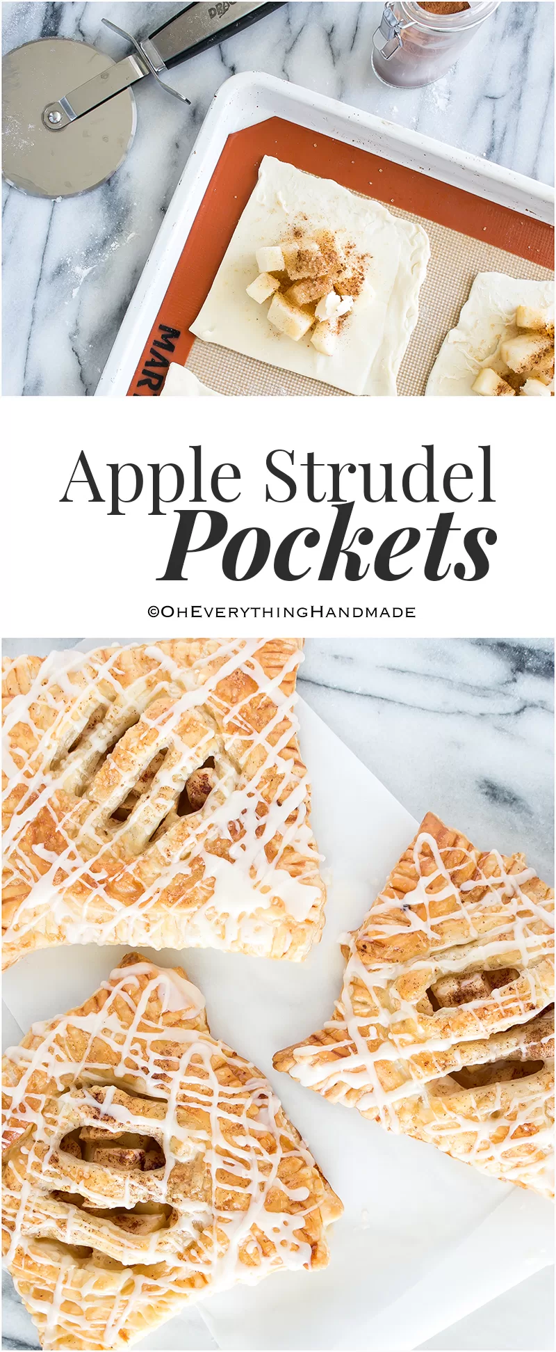 Apple Strudel Pockets - PinIt - Recipe