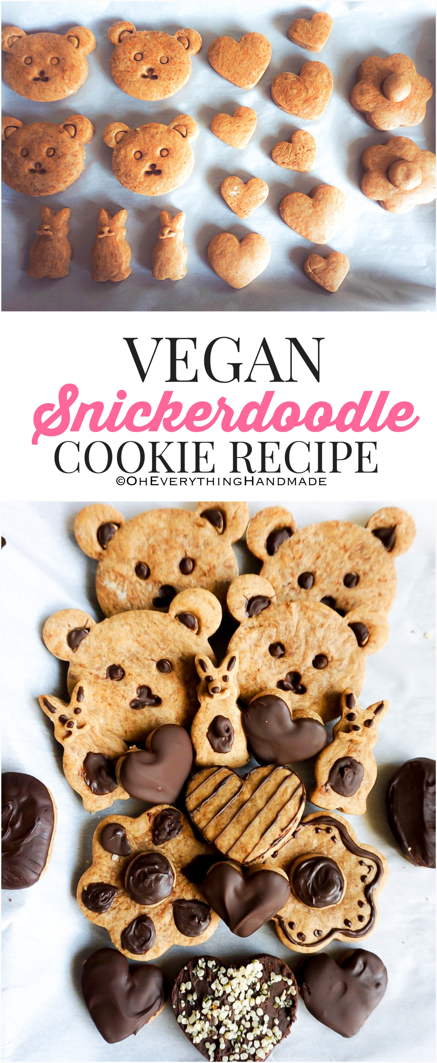 Vegan Snickerdoodle Cookies