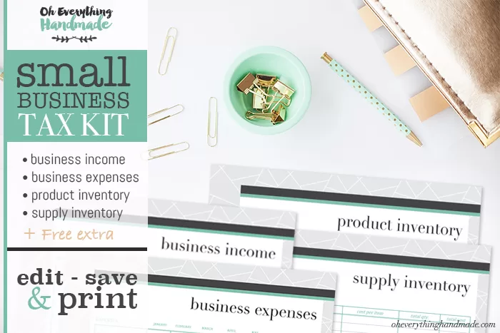 Small Business Tax Kit Printable