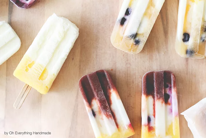 Essential Oil Infused Popsicle - Refreshment snack