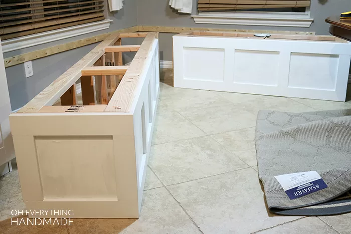 How To Build A Kitchen Nook Bench Full, Diy Breakfast Nook With Kitchen Cabinets