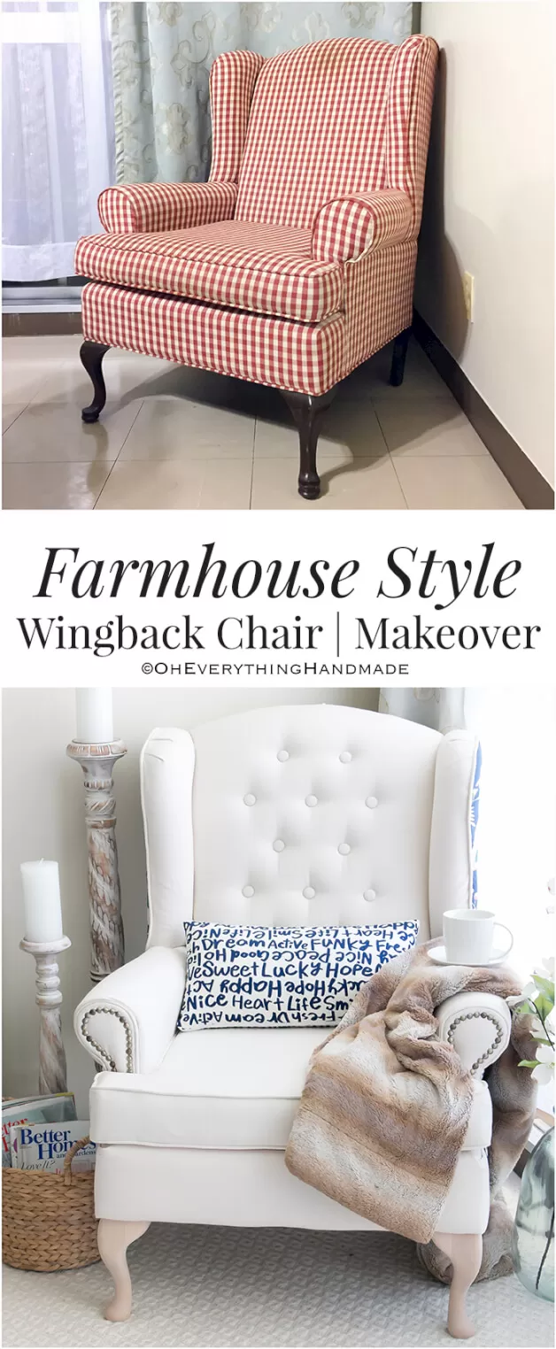 to do makeover how a complete Farmhouse Makeover Wingback Oh Chair » Everything Style to do makeover how a complete Farmhouse Makeover Wingback Oh Chair » Everything Style