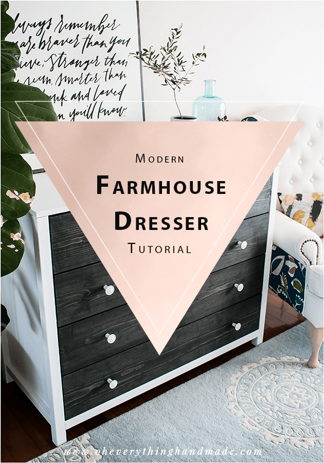 Modern Farmhouse Style Dresser-Featured